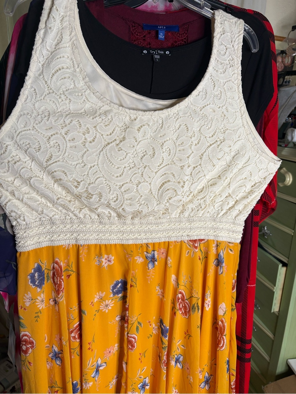 Liberty Love Cream Lace Top
